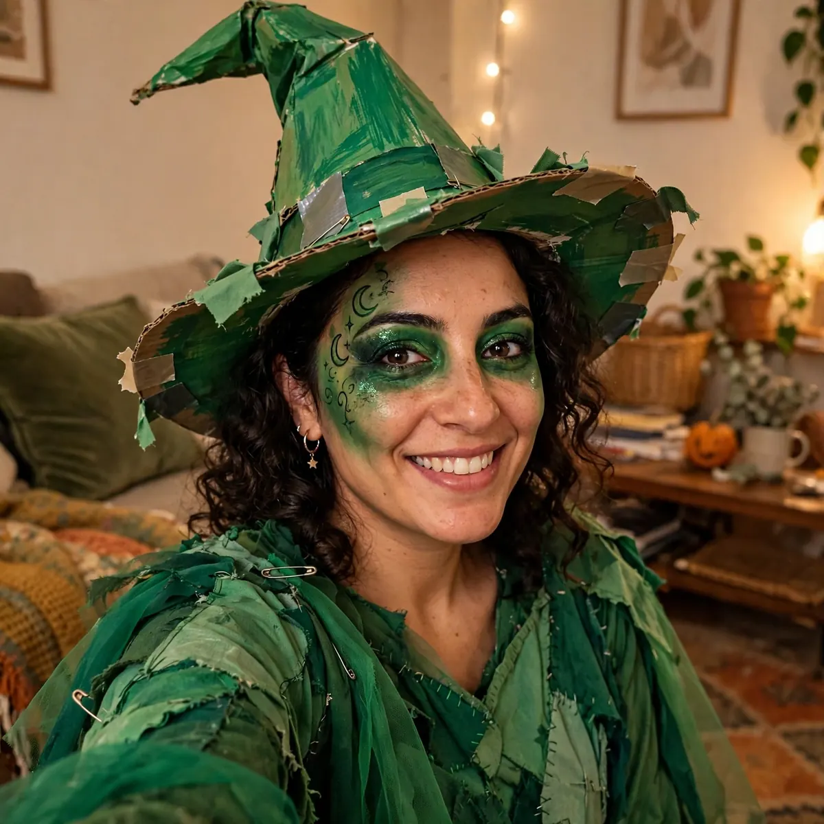 Emerald Witch costume concept photo