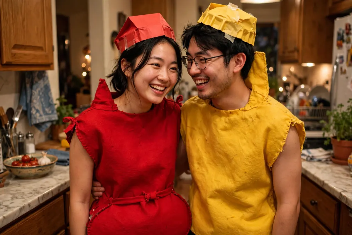 Ketchup & Mustard Halloween costume