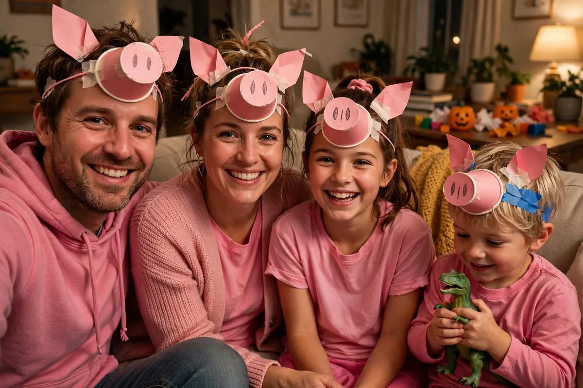 Little Pig Family costume