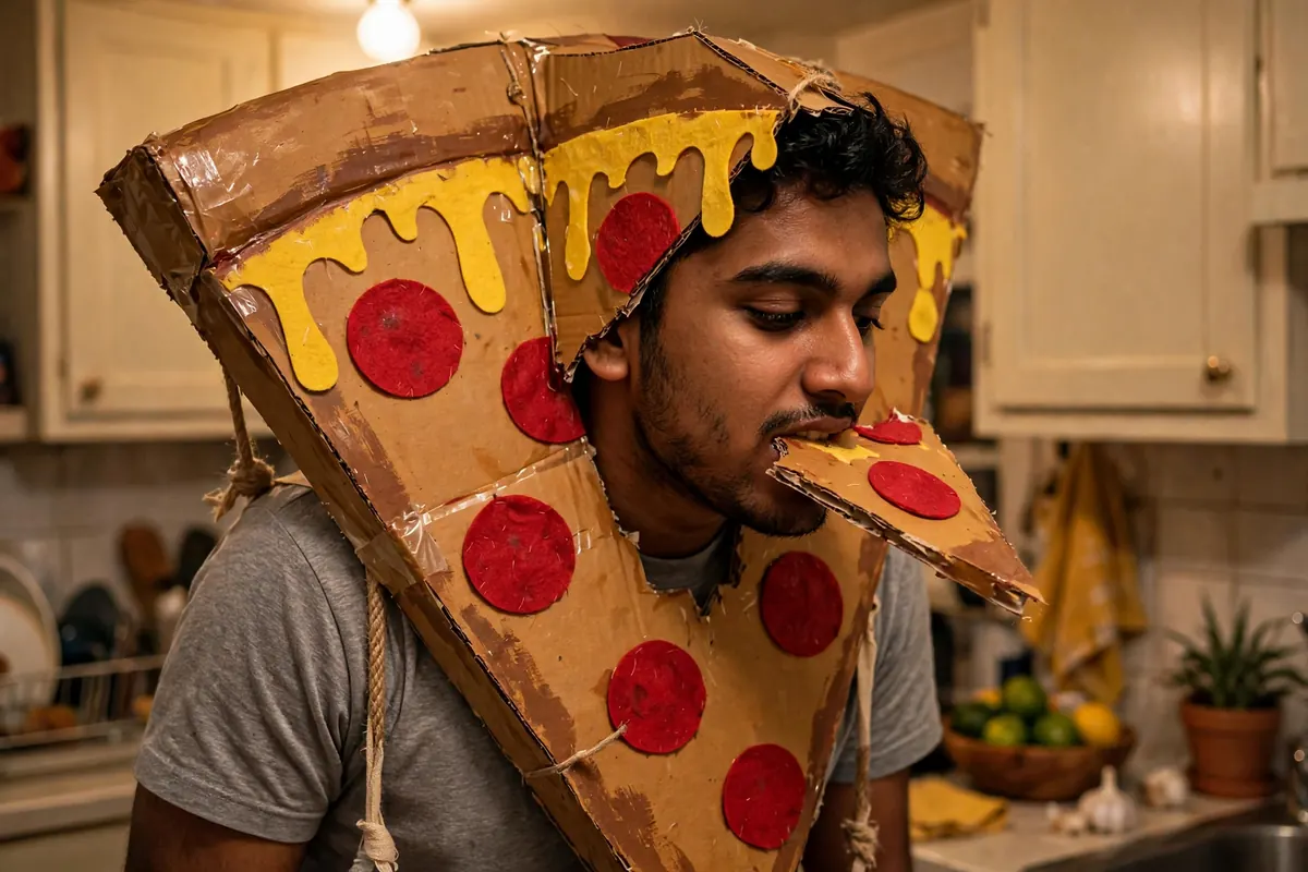 Pizza Slice Halloween costume