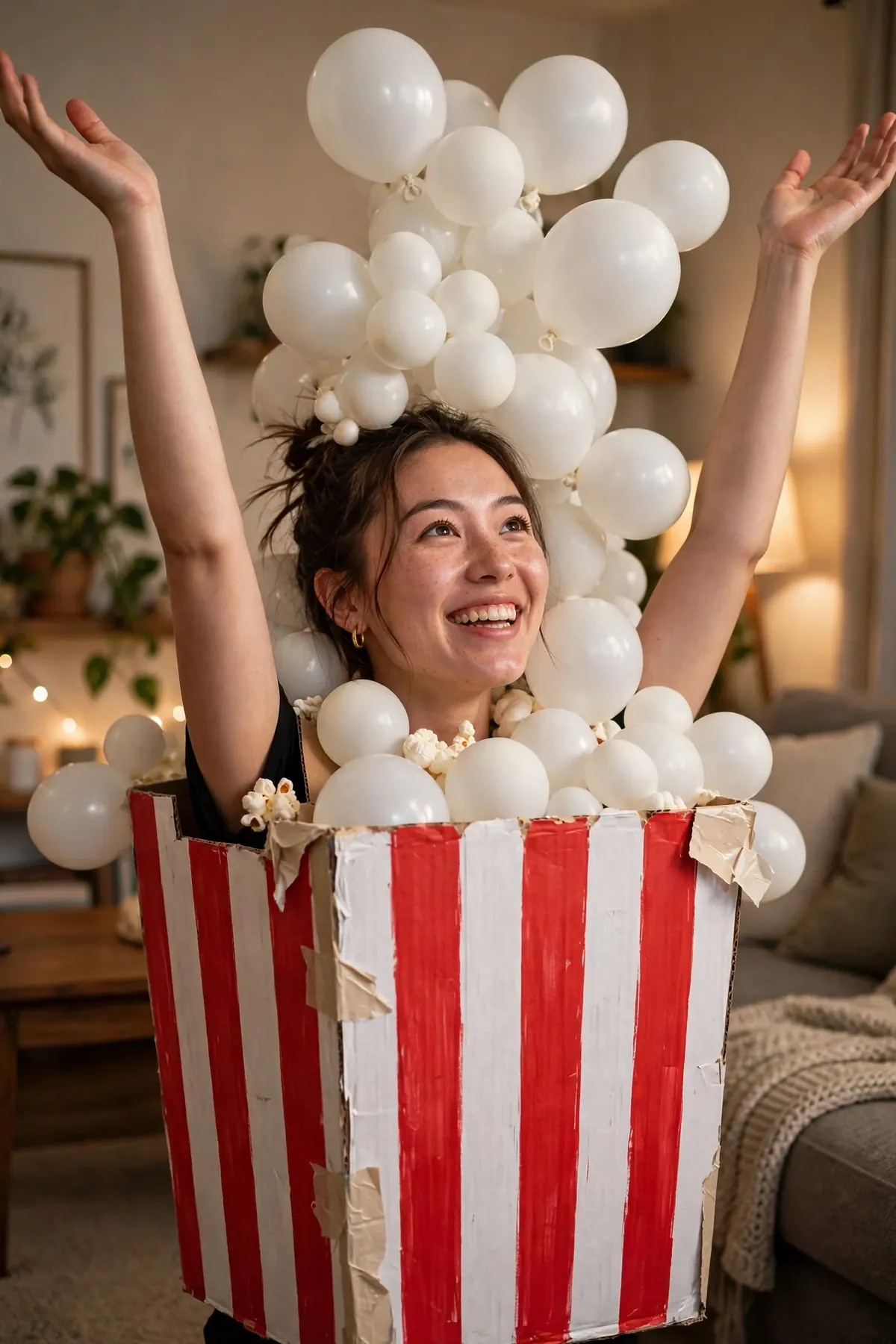 Popcorn Bucket Halloween costume