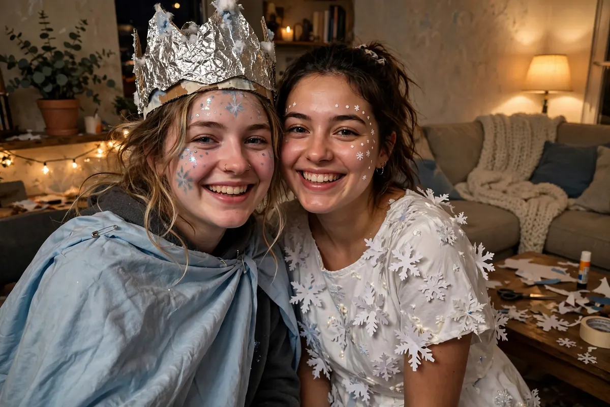 Snow Sisters costume