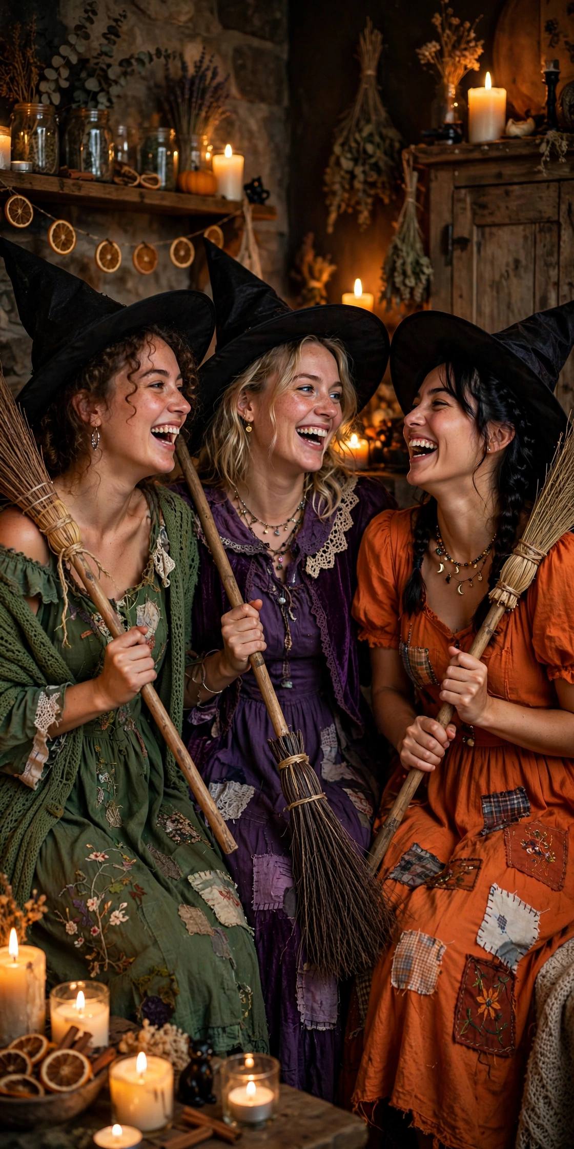 Witchy Sister Trio